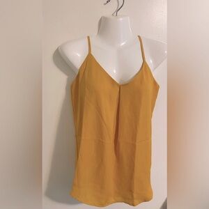 Sz XXS Le Chateau camisole mango 100% polyester double lining in the front